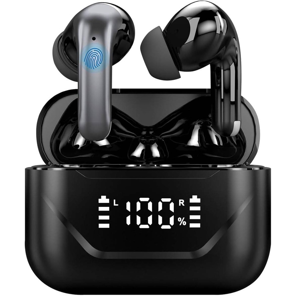Wireless Earbuds Bluetooth 5.4 Noise Cancelling Online Translation Touch Control